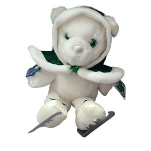 NWT 1988 Original applause Skaters Waltz Cat 10" long plush